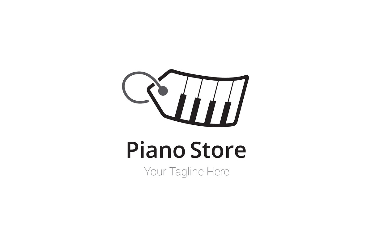Piano & Music Logo Bundle, a Branding & Logo Template by Grapixy (Photo 4 of 5)