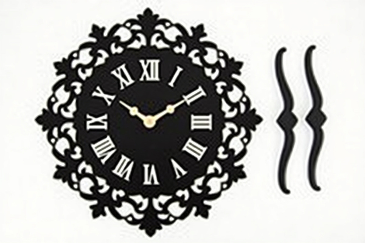 Vintage Wall Clock Victorian design, an Illustration by Amazin_art (Photo 7 of 21)