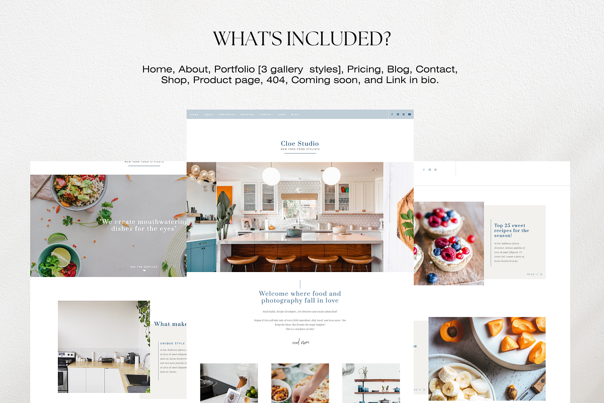 Showit Template - Cloe, a Websites & App Template by Creator Goodies (Photo 3 of 5)