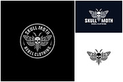 Skull Moth wingspan tribal logo, a Branding & Logo Template by Enola99d (Thumbnail 3 of 3)