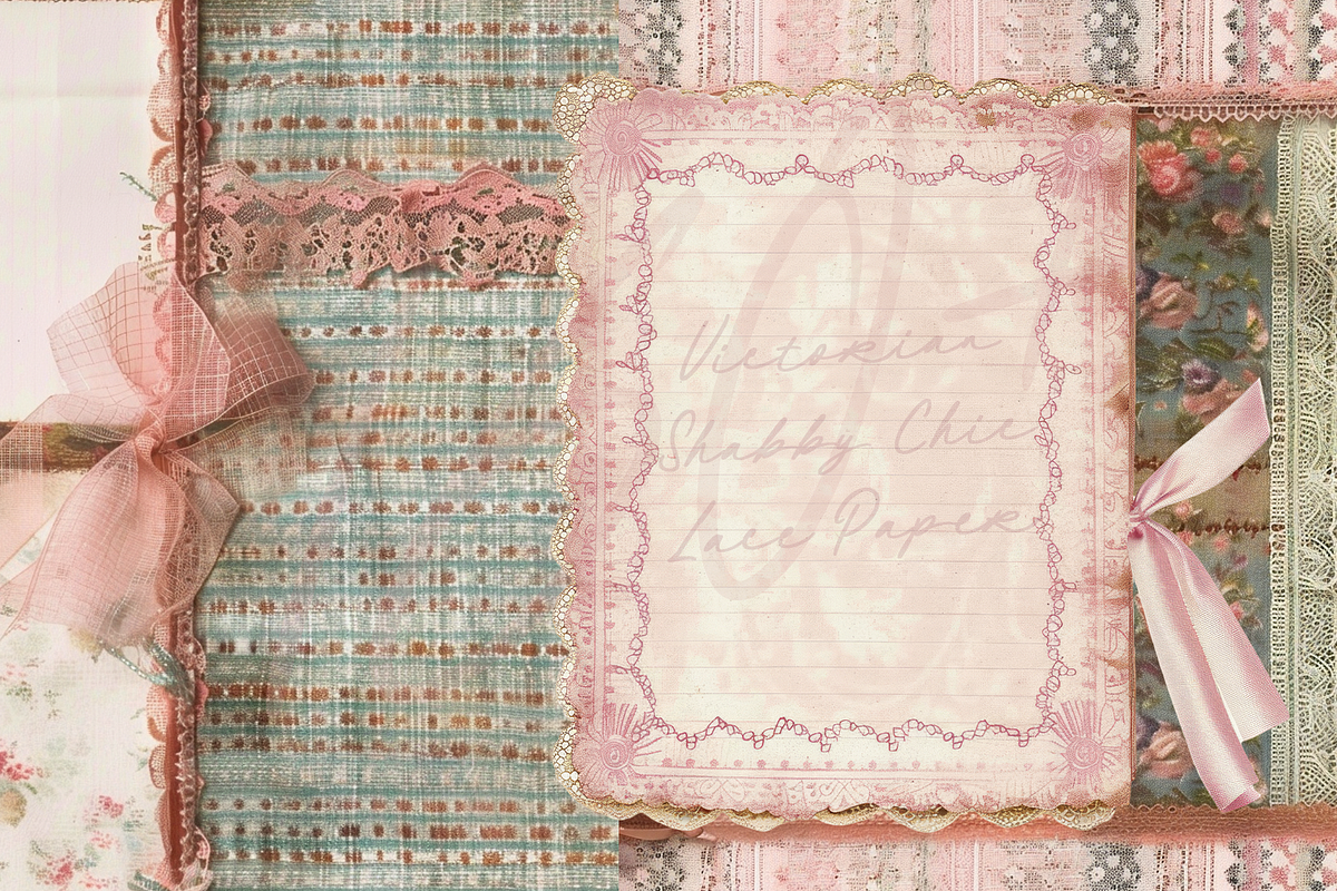Victorian Shabby Chic Lace Paper, an Object Graphic by Digital Museum (Photo 3 of 7)