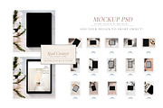 iPad mockup creator+ BONUS, a Pens & Pencil Mockup by Una Matison (Thumbnail 4 of 12)