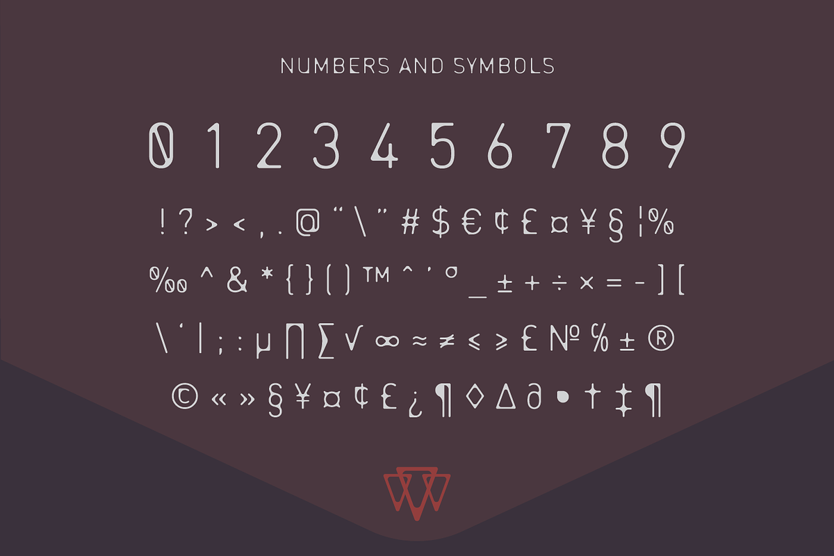 ENTRA Extended Font preview 5