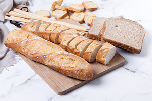 Assortment of Bread Products, a Food & Drink Photo by etorres69