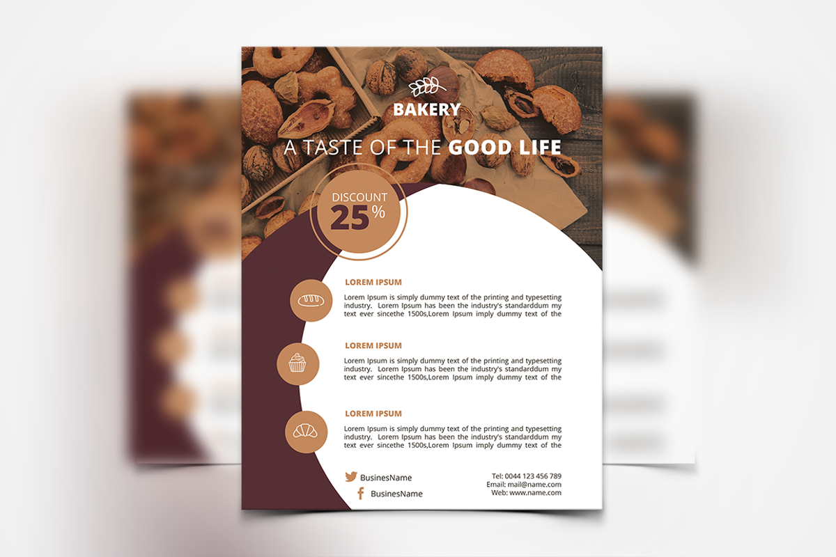 200+ Premium Flyers Bundle 99% OFF, a Flyer Template by UNIK Agency (Photo 55 of 66)