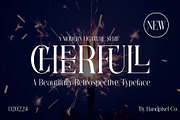 cheerfull, a Serif Font by jaffana.co (Thumbnail 1 of 7)