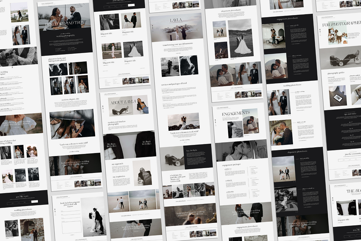 Photographer Showit Website Template, a Landing Page Template by Blush Created (Photo 17 of 20)