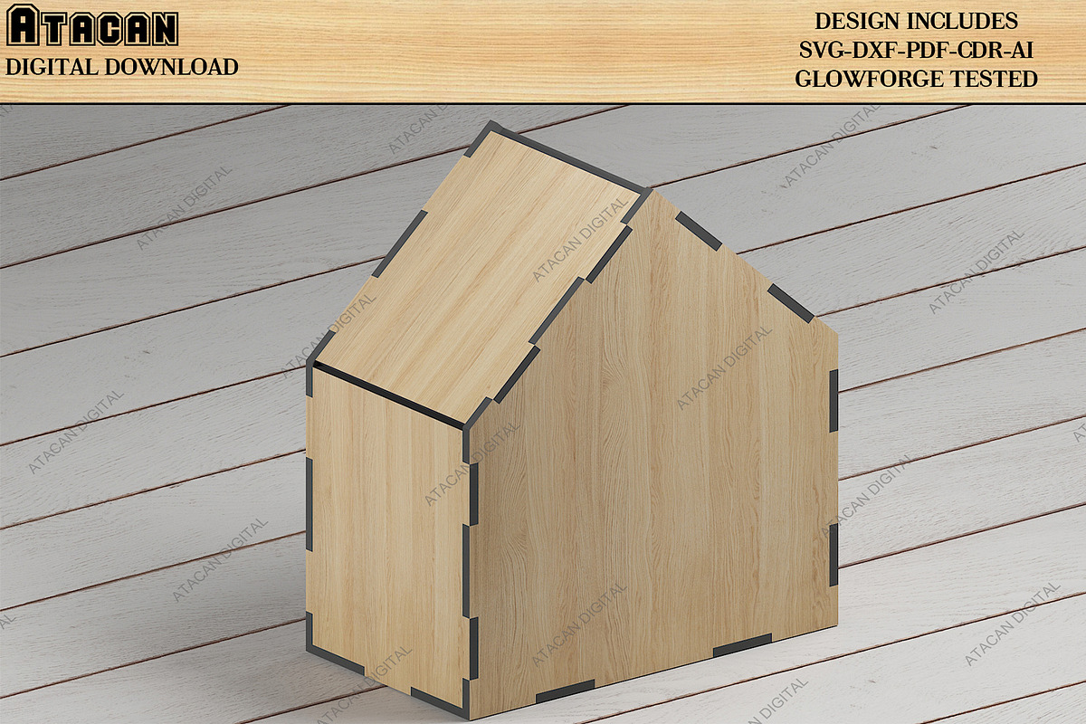 Lasercut Objects Scooter House Decor, a Design Template by AtacanDigital (Photo 7 of 10)