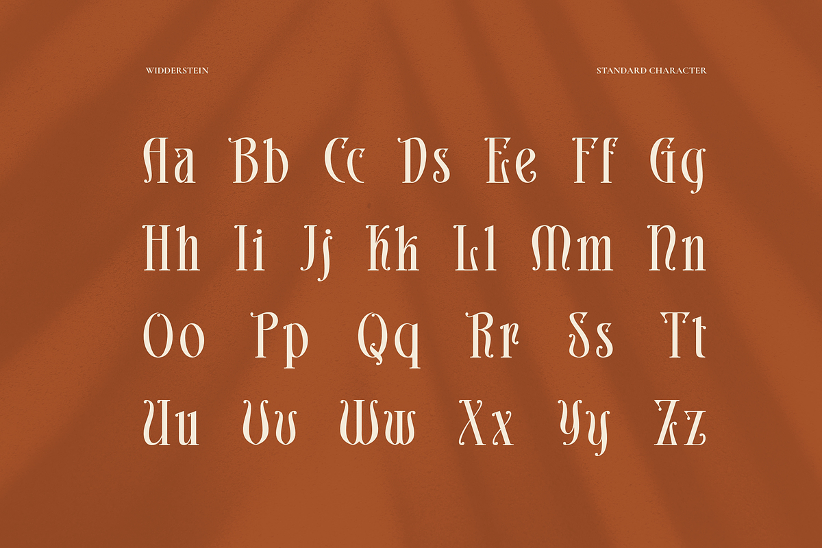 Widderstein, a Serif Font by ilhamtaro (Photo 8 of 12)