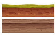 Seamless ground cross sections set, a Texture Graphic by Good Studio (Thumbnail 4 of 9)