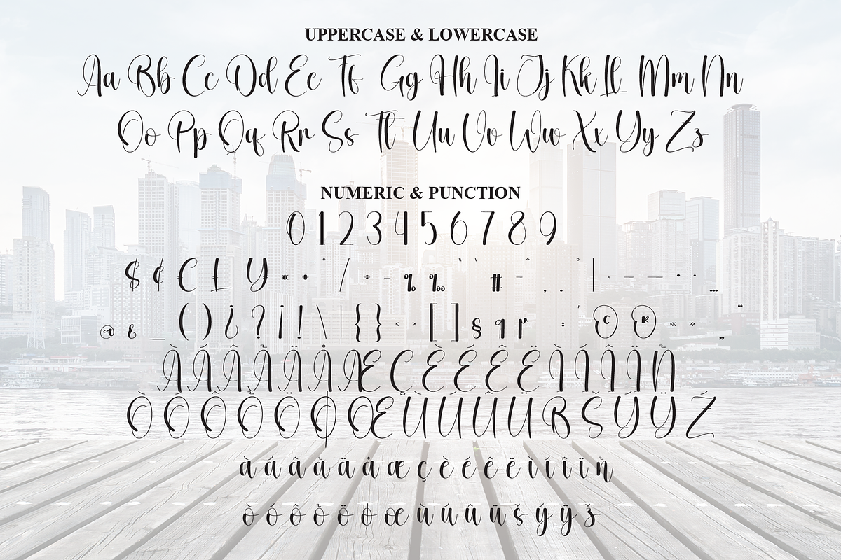 Downtown | Script Font, a Handwritten Font by Scratchones (Photo 7 of 9)