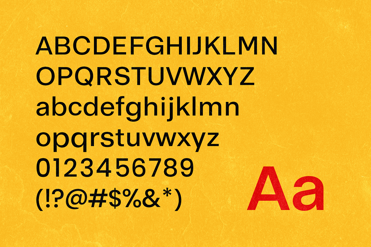 RDS Weight - Modern Type, a Sans Serif Font by M-Sarif (Photo 5 of 10)