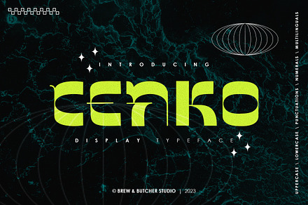 Cenko | Display Typeface