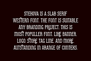 Stekova - Slab Serif Font, a Slab Serif Font by QR Design Studio (Thumbnail 4 of 7)