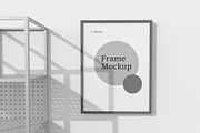 Wall Poster Frame Mockup, a Product Mockup by graphypix (Thumbnail 4 of 4)