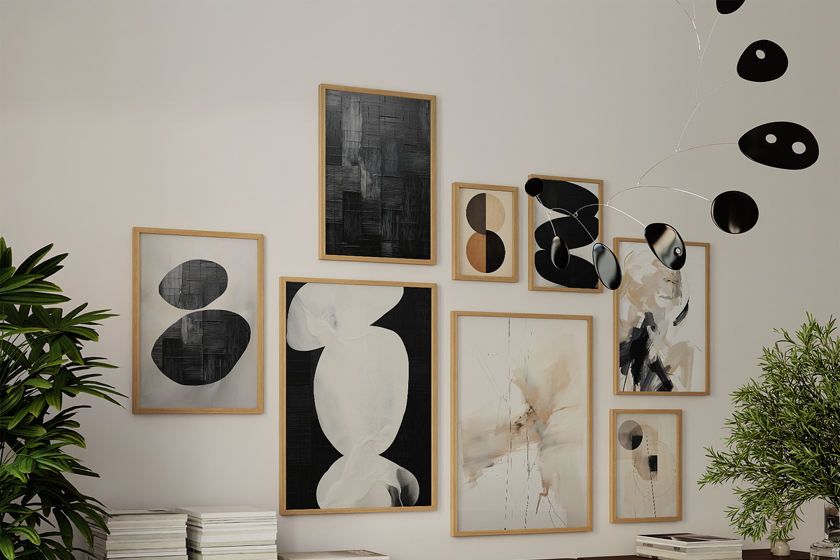 MINIMALIST PRINTS GALLERY, a Background Graphic by Lana Elanor (Photo 8 of 8)