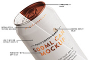 500ML CAN MOCKUP, a Product Mockup by HexenDesigns (Thumbnail 5 of 9)