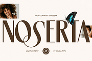 Noserta | Modern Sans, a Sans Serif Font by Jolicia Type (Thumbnail 1 of 14)