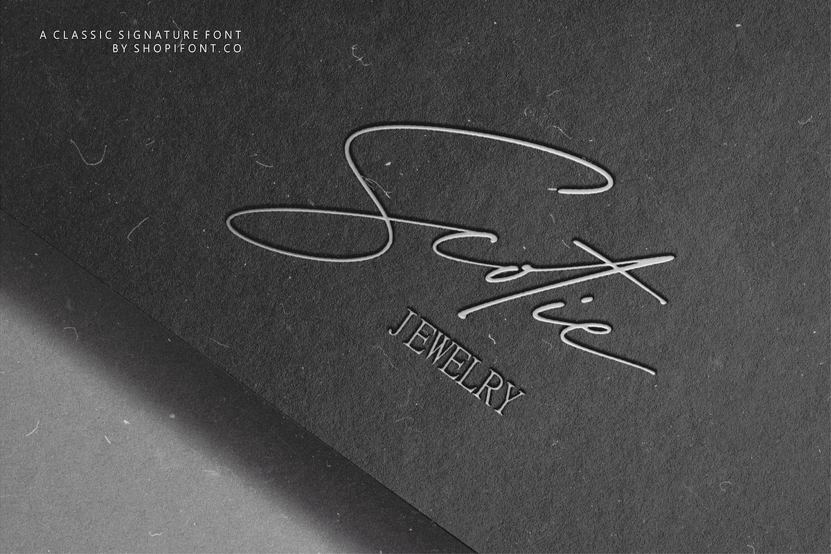 Clarance Nevertary, a Script Font by Shopifont.co (Photo 3 of 13)