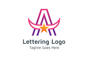 20 Logo Lettering A Template Bundle, a Branding & Logo Template by Acongraphic (Thumbnail 21 of 21)