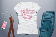 Women's Crew Neck T-shirt Mock-up, a Shirt Mockup by Mint Pixels (Thumbnail 4 of 7)