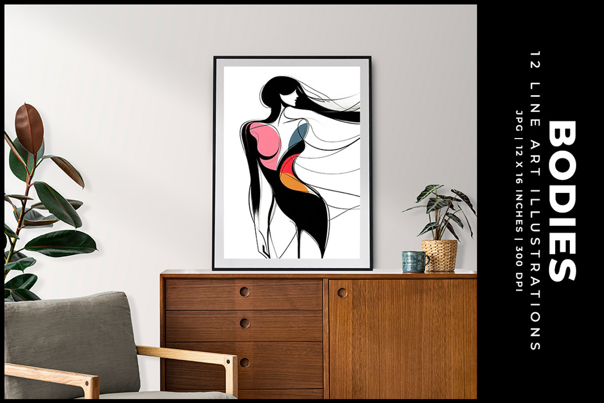 Bodies, a Decorative Illustration by Digital Art Creations (Photo 6 of 7)