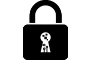 Padlock and Security Keyhole, a Technology Illustration by balal (Thumbnail 5 of 13)