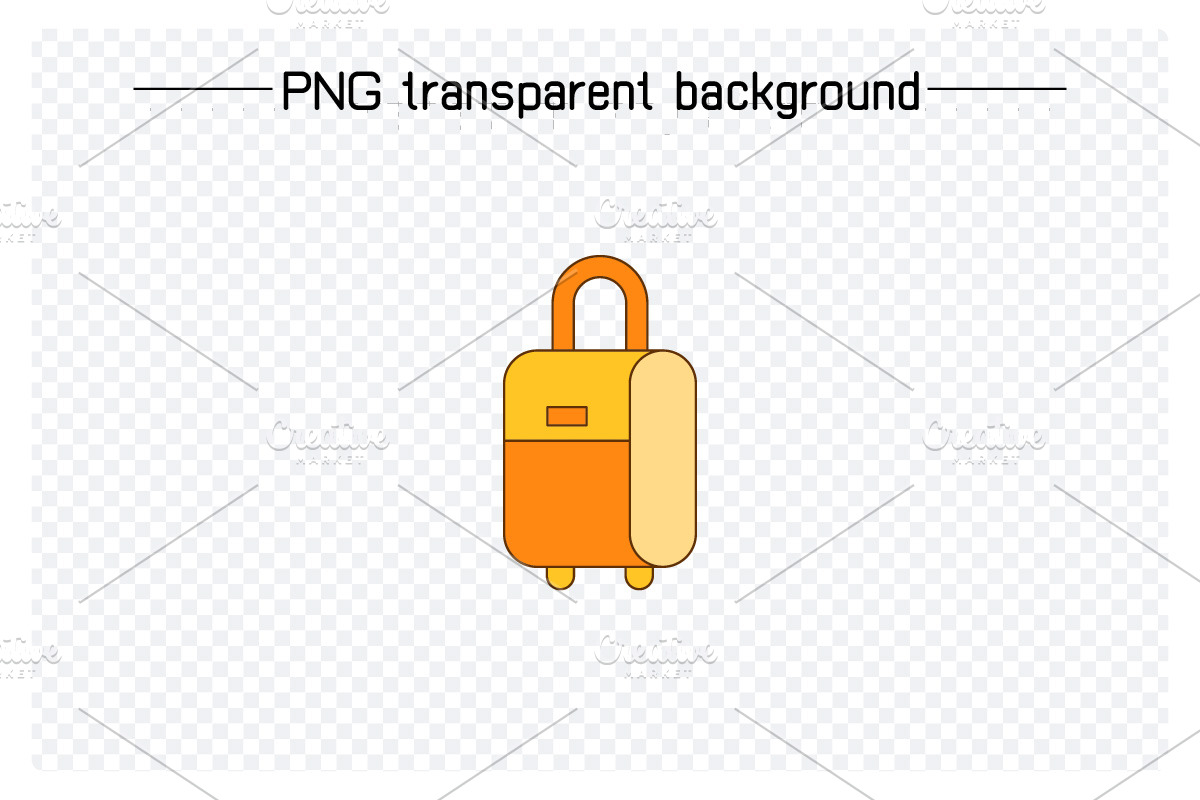 Luggage and Travel Bag Icons, an Icon by Designfour (Photo 3 of 6)