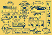 Northville Vintage Font Collections, a Serif Font by wubstudio (Thumbnail 4 of 21)