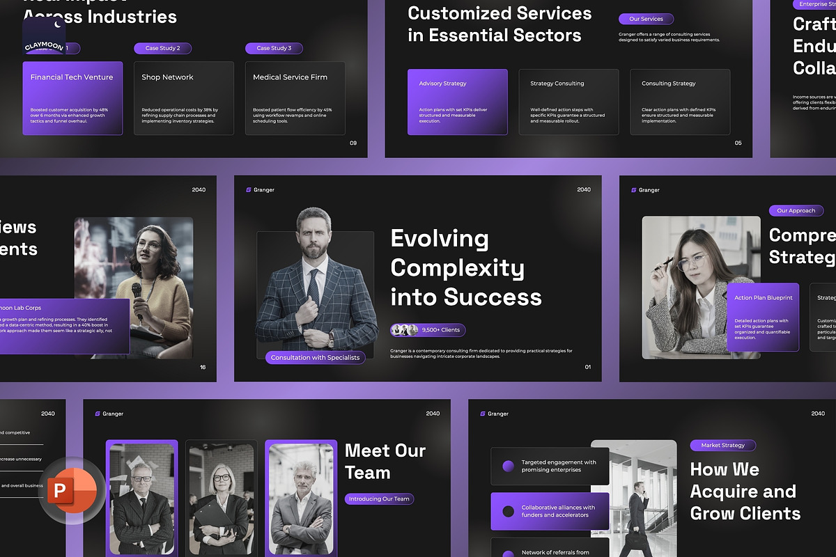 Specialist Consulting Presentation, a Presentation Template by Claymoon Lab (Photo 2 of 7)