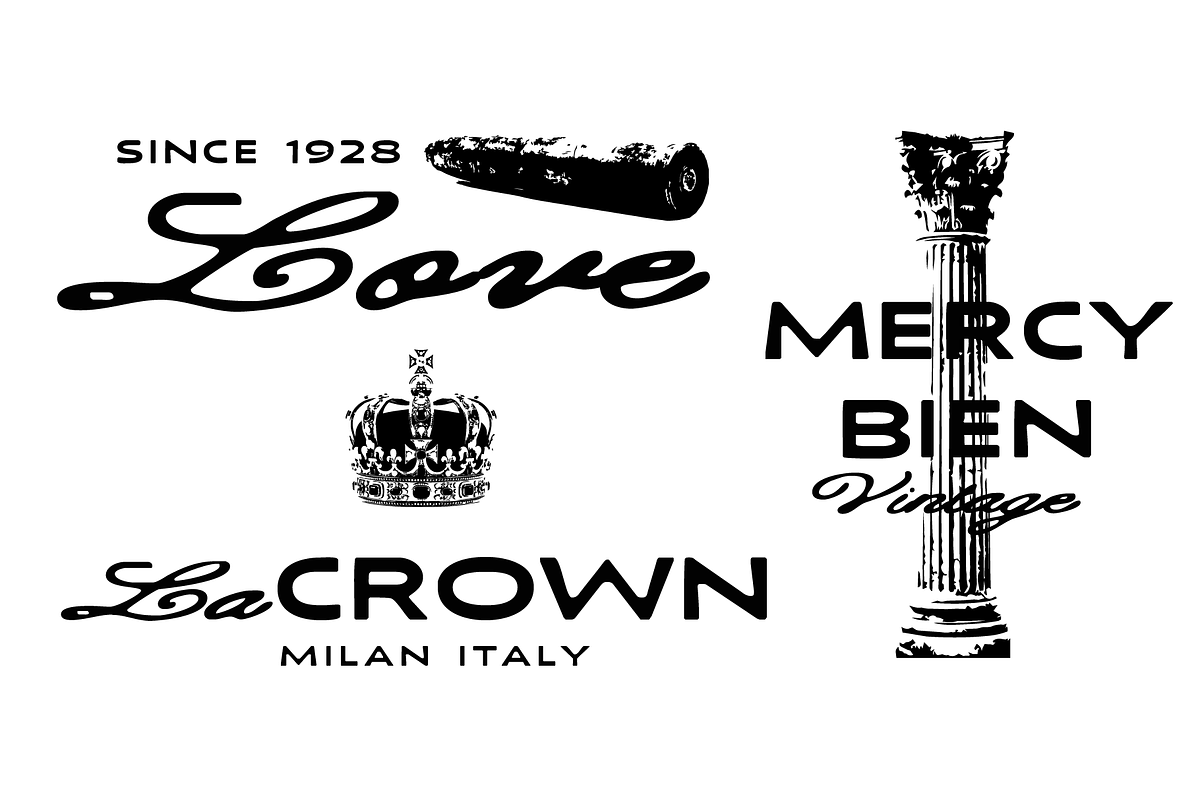 Maison des Pastel | Vintage Font Duo, a Sans Serif Font by Jolicia Type (Photo 10 of 14)