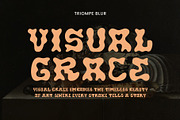 Triompe Blur, a Sans Serif Font by Craft Supply Co. (Thumbnail 7 of 8)
