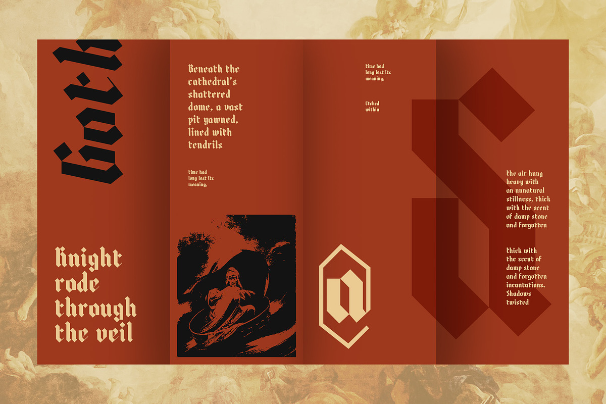 CS Weslia – Gothic Font, a Blackletter Font by Craft Supply Co. (Photo 6 of 8)