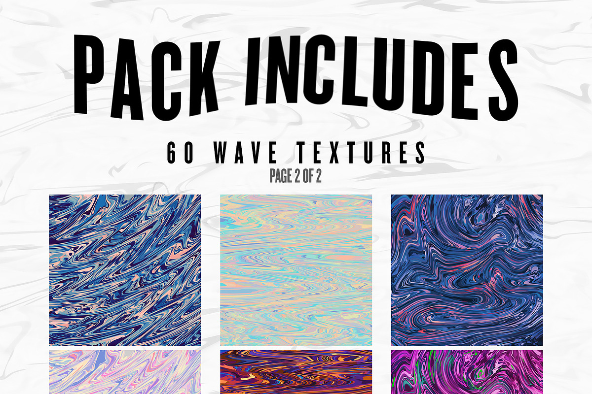 Wave Mesh - Abstract Liquid, a Texture Graphic by Fox & Bear (Photo 3 of 10)