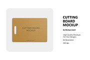 Wooden Cutting Board Mockup, a Household Mockup by Mockups Expert (Thumbnail 1 of 5)