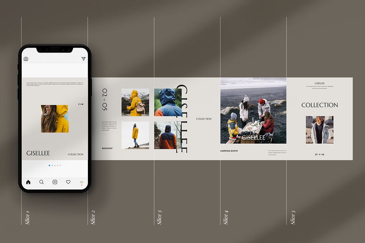 Showtime Carousel Template | CANVA, a Social Media Template by Visuel Colonie® (Photo 6 of 13)