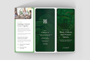 Ecology Brochure Tri-Fold Template, a Brochure Template by artbart (Thumbnail 3 of 9)