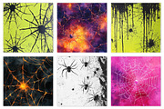 Spiderweb Digital Paper, an Illustration by Dream Creation (Thumbnail 3 of 5)