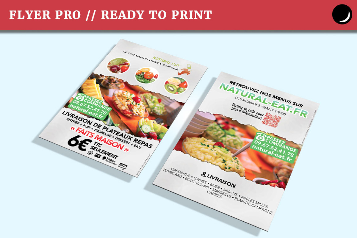 [FLYER] - Bio Food for caterer, a Flyer Template by Studio 19 (Photo 2 of 4)