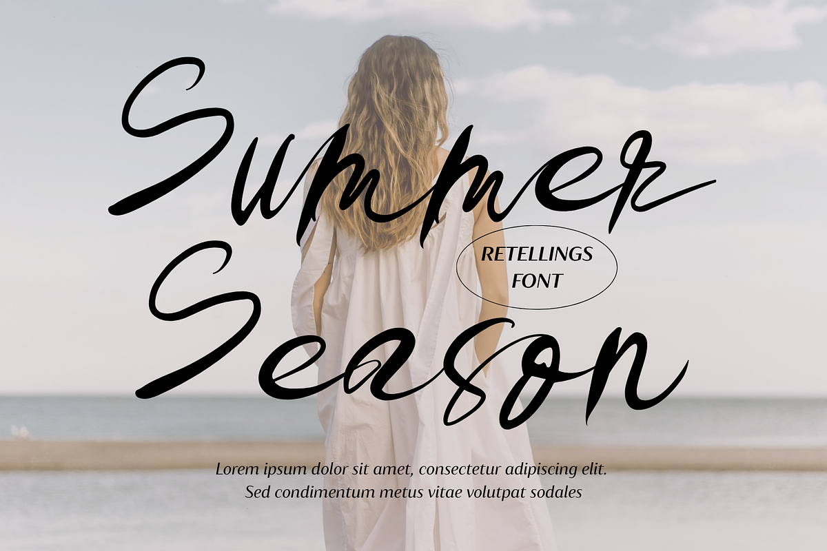 Retellings | Handwritten Font, a Handwritten Font by 177Studio (Photo 3 of 8)