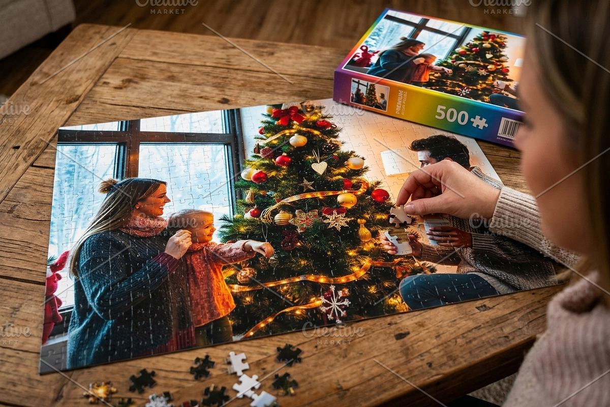 Family Christmas Joy | Stock Photo, a Holiday Photo by Aura Canyon HQ (Photo 5 of 8)