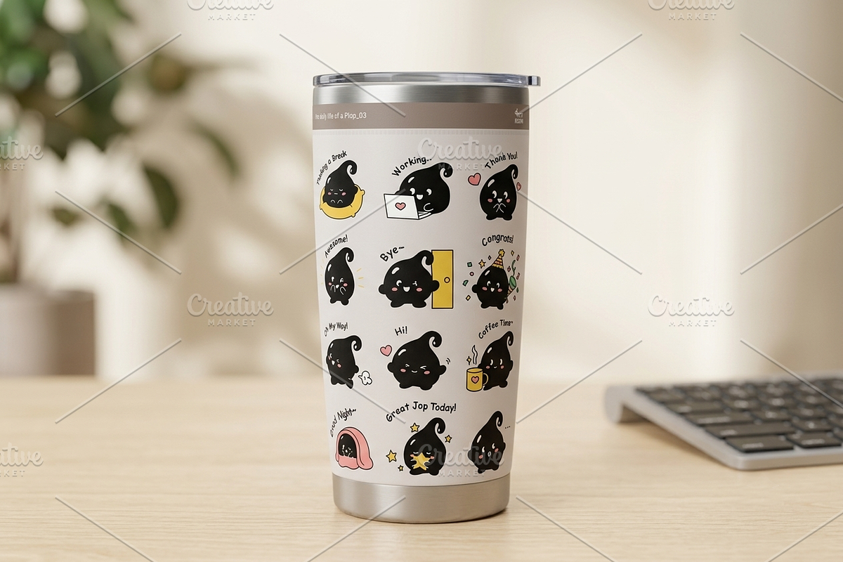 Cute Digital Stickers for GoodNotes, a Stationery Template by dott (Photo 6 of 6)