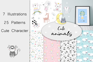 Cute animals collection