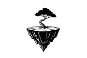 50 Floating Island Bonsai Vector Bun, an Illustration by Designs_River (Thumbnail 44 of 51)