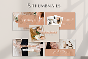 YouTube Branding Kit Canva, a Social Media Template by Creative Pixi (Thumbnail 2 of 8)