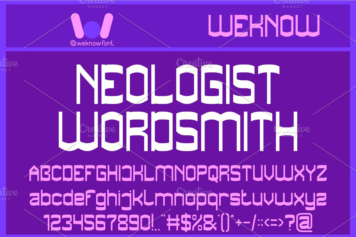 Word Discoverer font, a Sans Serif Font by weknow (Photo 2 of 8)