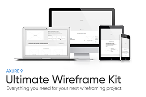 Ultimate Axure 9 Wireframe Kit