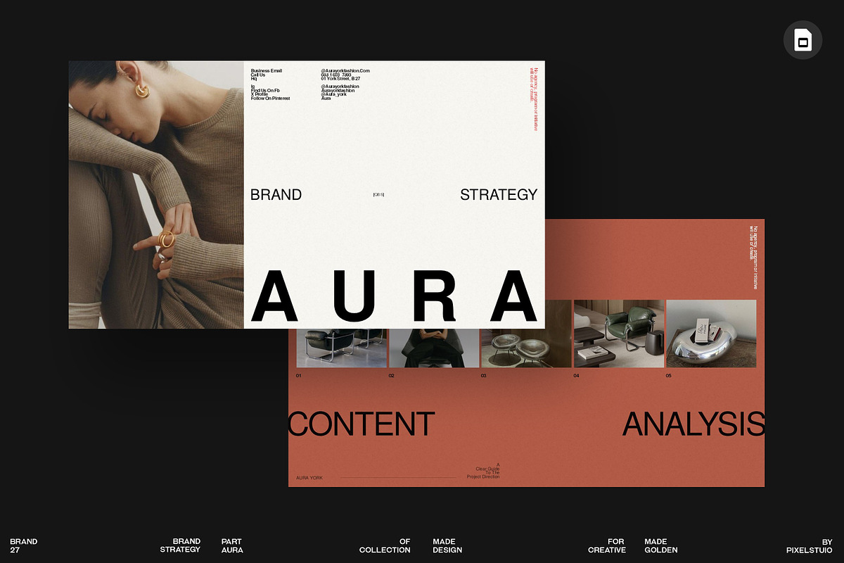 Brand Strategy GoogleSlide, a Presentation Template by GoldenPixelStudio (Photo 1 of 10)