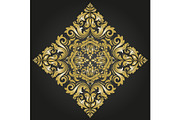 Damask Vector Oriental Pattern, a Decorative Illustration by FineArtStudio (Thumbnail 1 of 3)