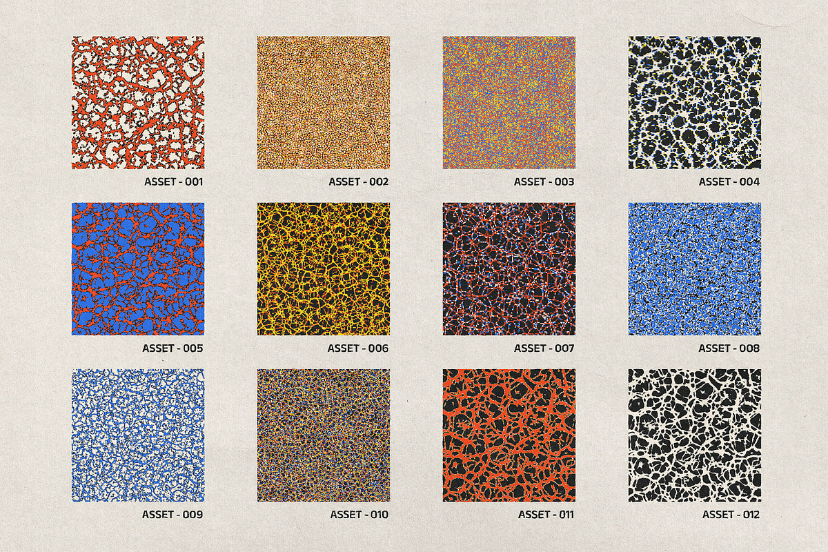 Microscopic Seamless Patterns, a Pattern Graphic by Vanzyst (Photo 4 of 9)